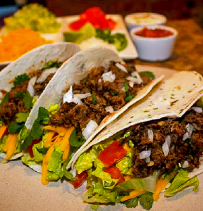 Tex Mex tacos