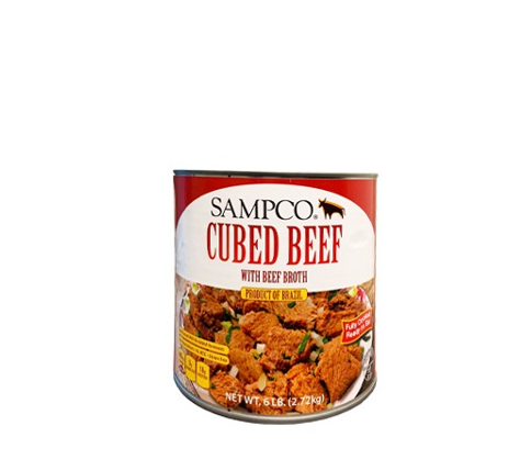 Image for 6LB. Canned Cubed Beef