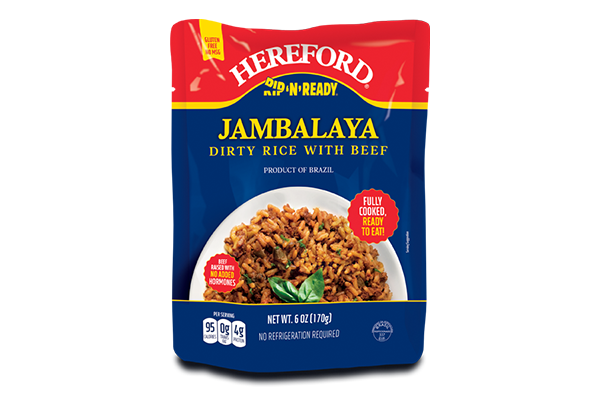 6oz. Jambalaya Dirty Rice with Beef