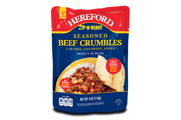 6oz. Seasoned Beef Crumbles