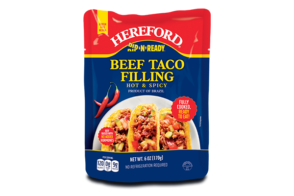 6oz. Spicy Beef Taco Filling