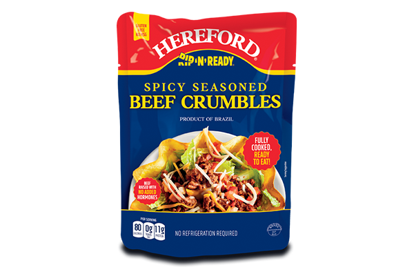 6oz. Spicy Seasoned Beef Crumbles