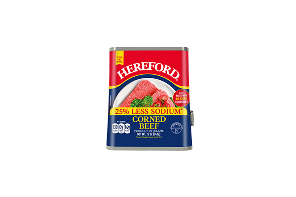 12oz. Low Sodium Canned Corned Beef